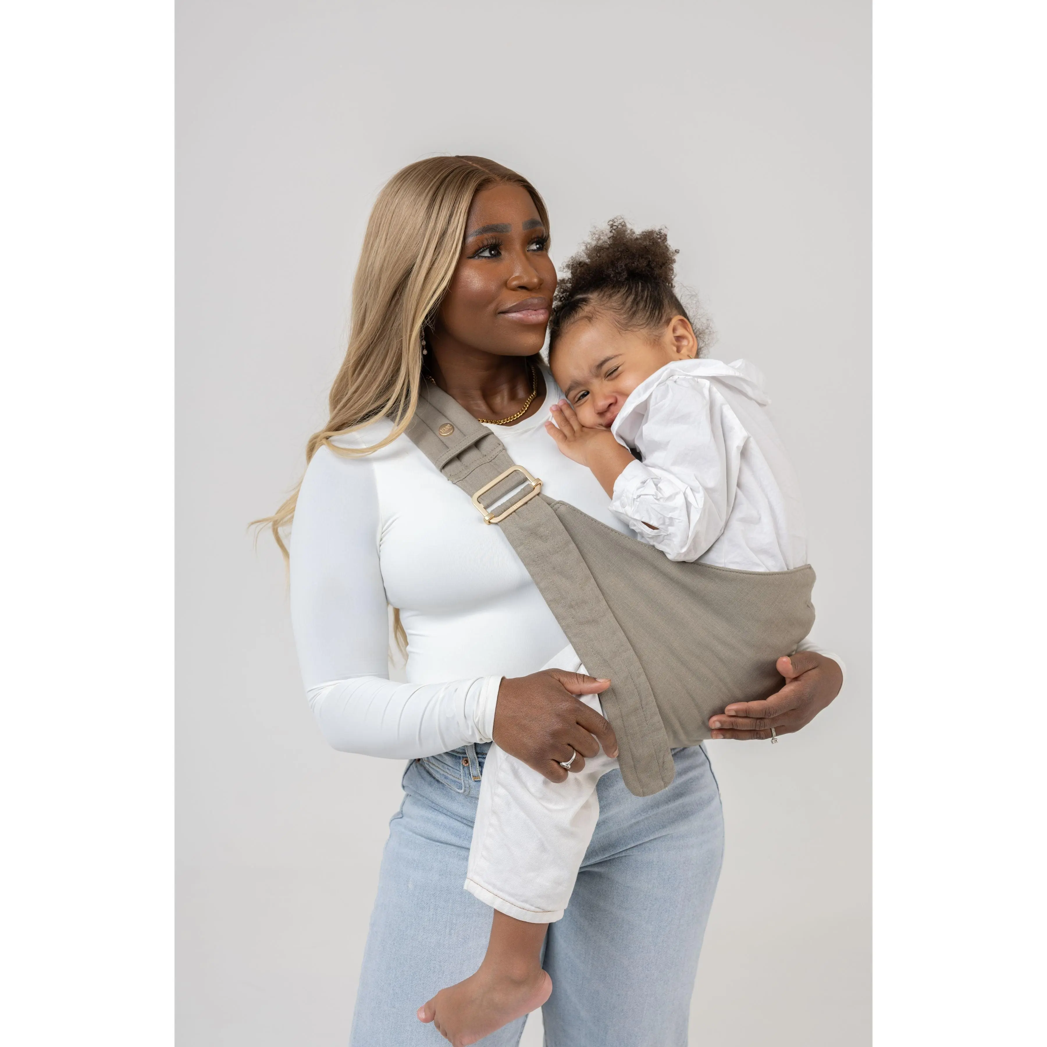 The Monarch Toddler Sling - Stone Sage