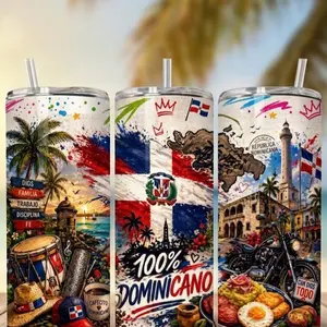 100% Dominicano Tumbler Bottle
