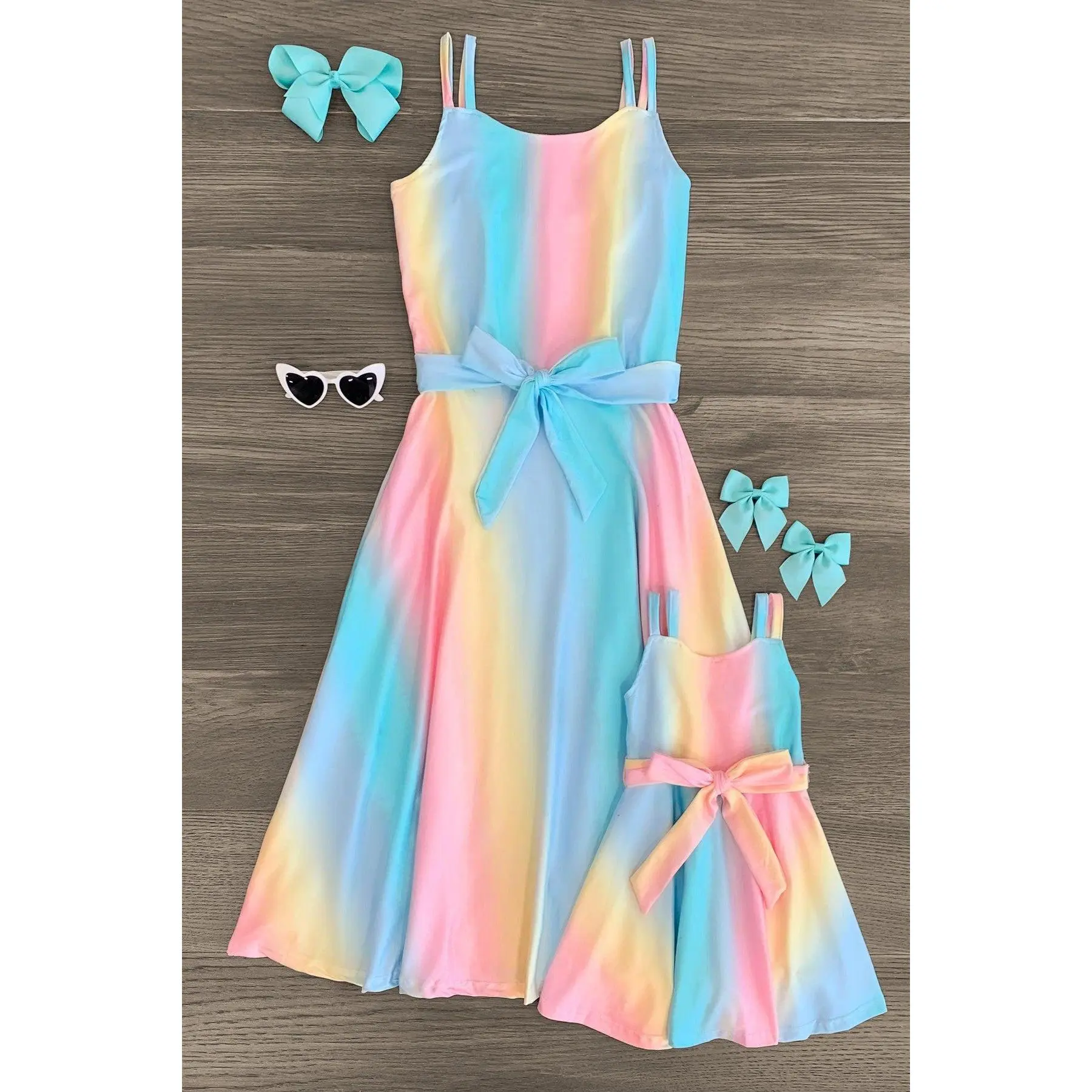 Mom & Me - Ombre Pastel Tank Dress - TikTok Shop Mom & Me - Ombre Pastel Tank Dress - TikTok Shop