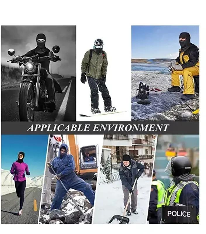 Warm Face Mask Protection Windproof Full Balaclava for Winter Skiing Snowboarding Motorcycling Ice Fishing Men Essential Outdoor Work Breathable