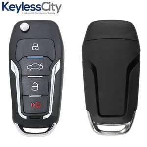 2000-2019 Mercury Lincoln Ford / 4-Button Flip Key / PN: 5912512 / CWTWB1U331 (AFTERMARKET)