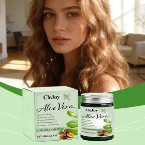 Aloe Vera Hair Mask for Frizzy Dry Hair Gentle Deep Conditioning Treatment for Hair and Scalp Care Hair Mask Shampoo Nourishing Moisturizing Hydration-Based Hair Products Summer Vibes