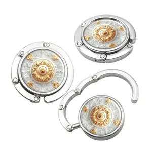 Table Bag Hanger, 1 Count Folding Handbag Hanger, Portable Table Bag Holder, Home Organizer for Home Office