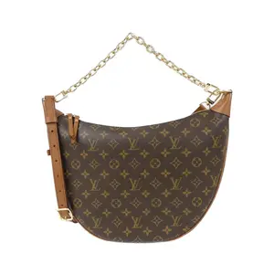 Pre-owned Louis Vuitton Canvas Shoulder Bags Monogram Reverse Loop Hobo Shoulder Bag
