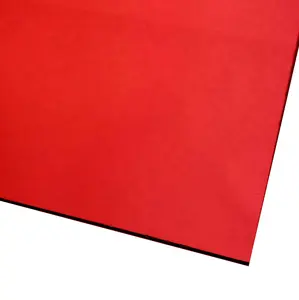 1/8" Red Mirror Cast Acrylic Sheets