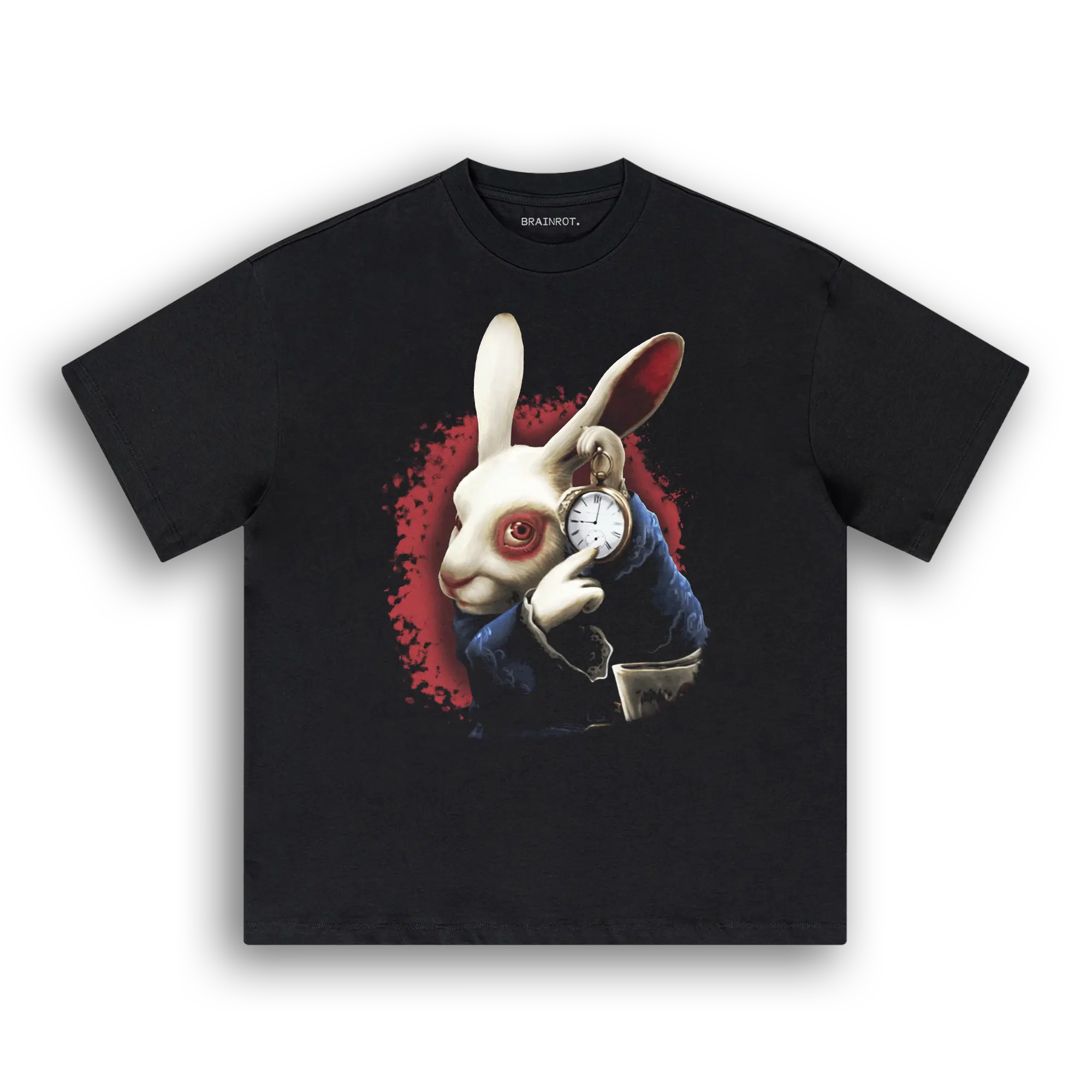 All Roads Lead to Rome White Rabbit Tee