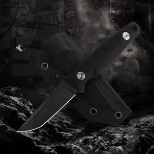 Camping/Hiking Knife,Kydex Sheath,G10 Handle,CNC Numerical Control Fine Grinding Process,Suitable for Camping,Fishing,Hiking and Daily Use,High-quality Knive,Men's gift