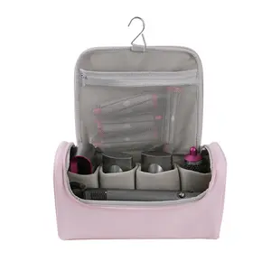 Portable Hair Tool Storage Bag Waterproof Heat-Resistant Travel Organizer for Hair Dryer Curling Iron Straightener Large Capacity outdoorfun