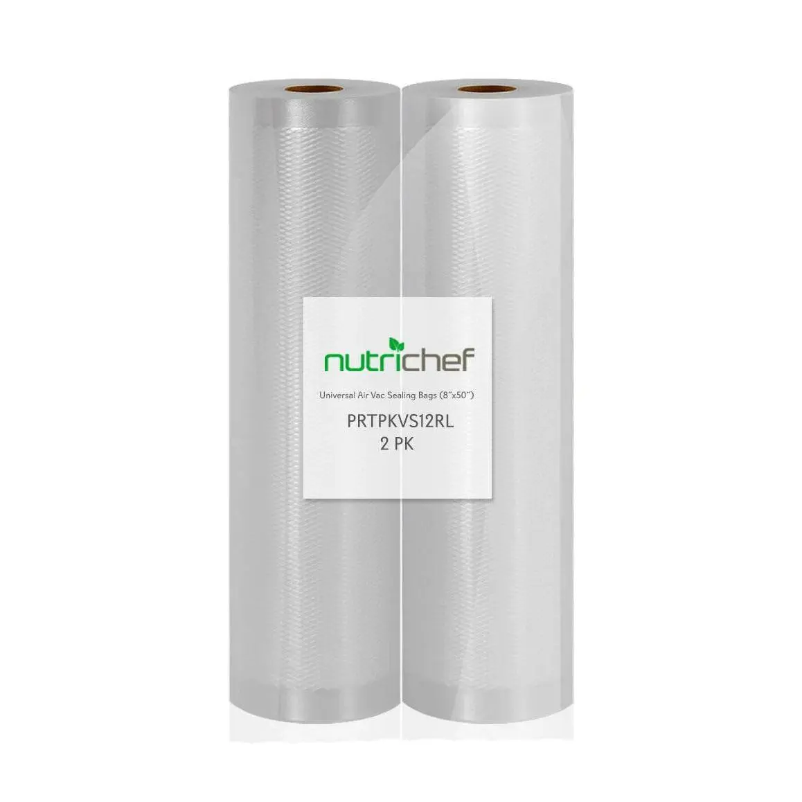 Nutrichef 2 Pack (100ft.) Universal Vacuum Sealer Bags Nutrichef 2 Pack (100ft.) Universal Vacuum Sealer Bags