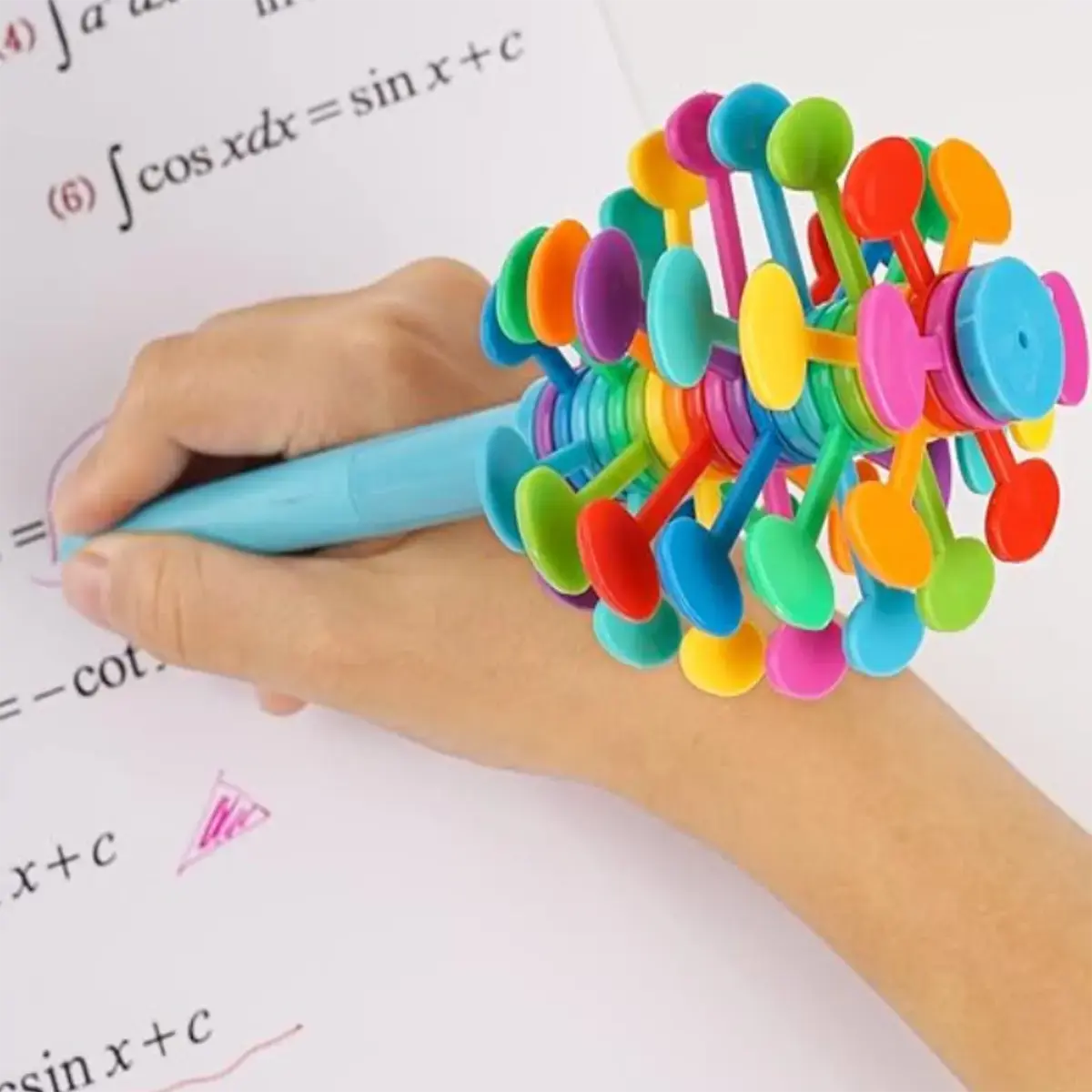 4-PK Spin Fidget Pen, Memorizing Tool with Spin Fun for Fidget & Finger Toy Enthusiasts