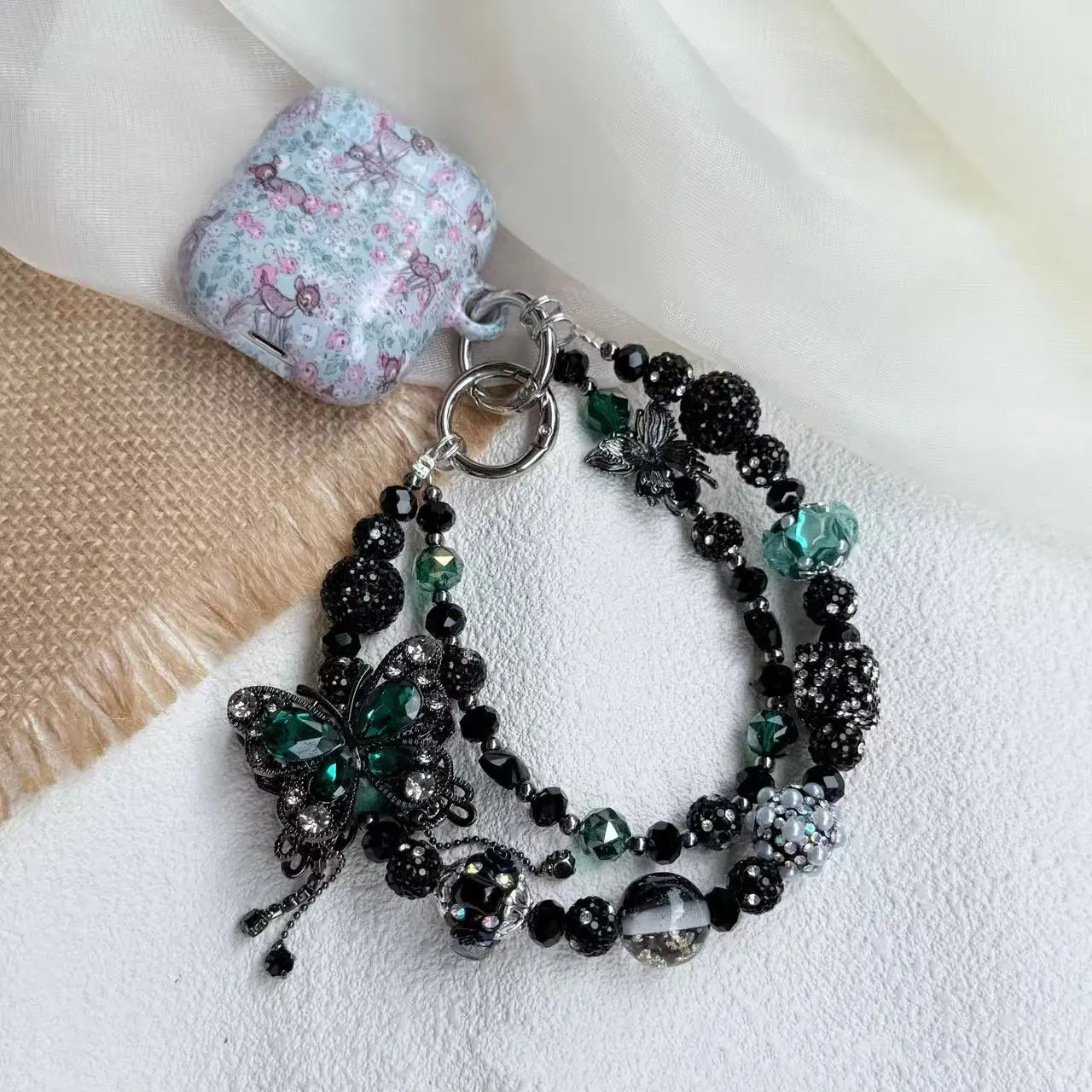Sparkly Rhinestone Crystal Bag Chain Strap