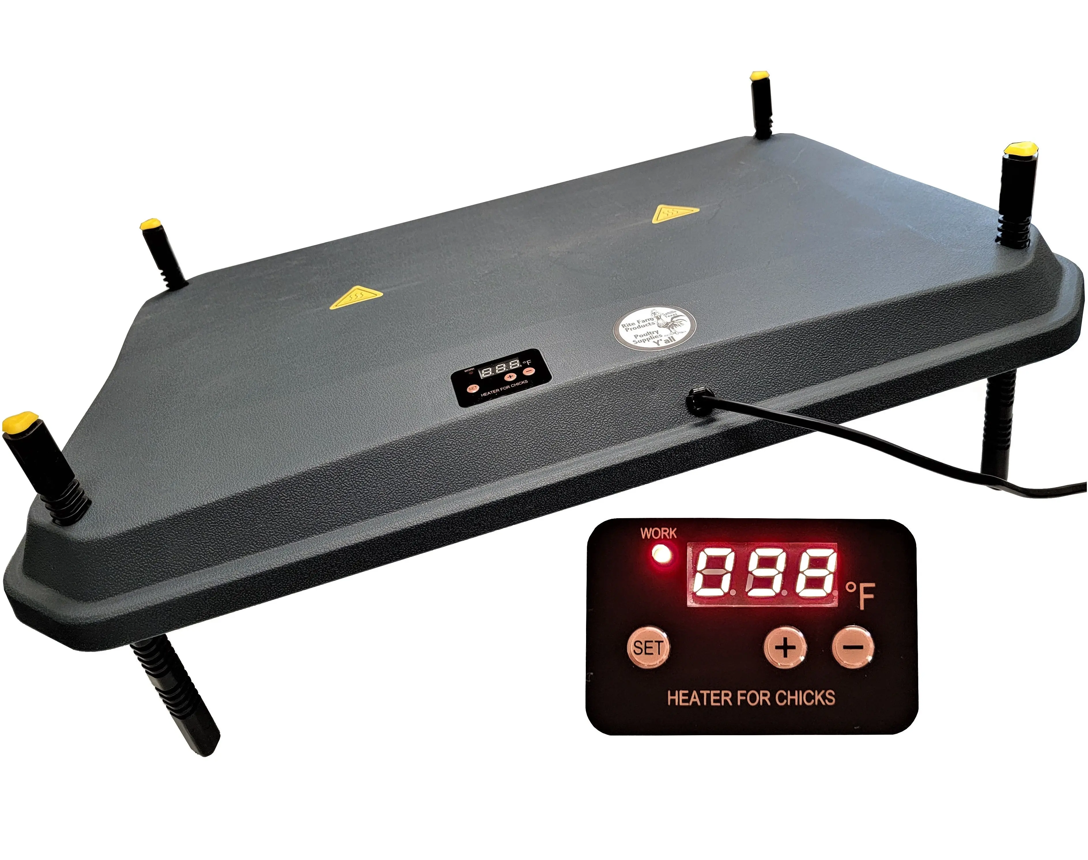 16"x24" Chick Brooder Heating Plate 66-Watts Digital Heat Temperature Adjustable