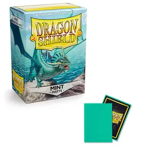 Dragon Shield Sleeves: Standard- Matte Mint (100 ct.) Dragon Shield Sleeves: Standard- Matte Mint (100 ct.)