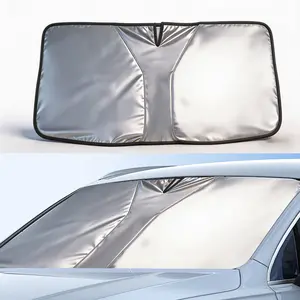 Car Windshield Sun Shade, Reflector Sunshade Offers Ultimate Protection for Car Interior, Cool Car Reflective Sun Blocker For Car, SUV, Hatchback