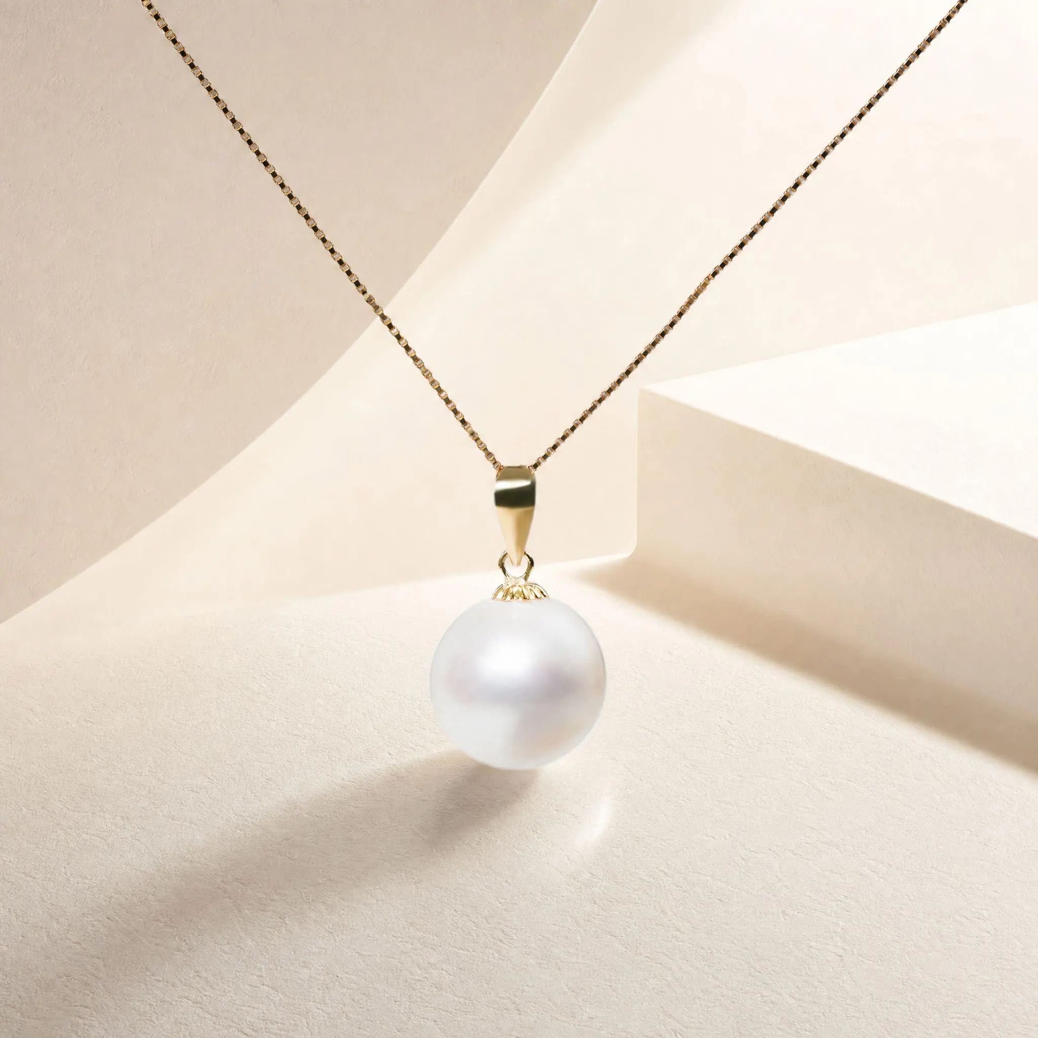 【NINA】B01 9-10mm Pearl Pendant fresh water pearls