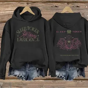 Sleep Token new design tour 2025, Sleep Token Emergency Shirt - Hoodie and Sweatshirt, Sleep Token Washed shirt for fans, Even In Arcadia Tour Merch HCSAZ UMGQM