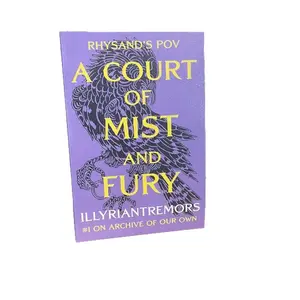A Court of Mist and Fury - Rhysand’s POV paperback edition Book Novel