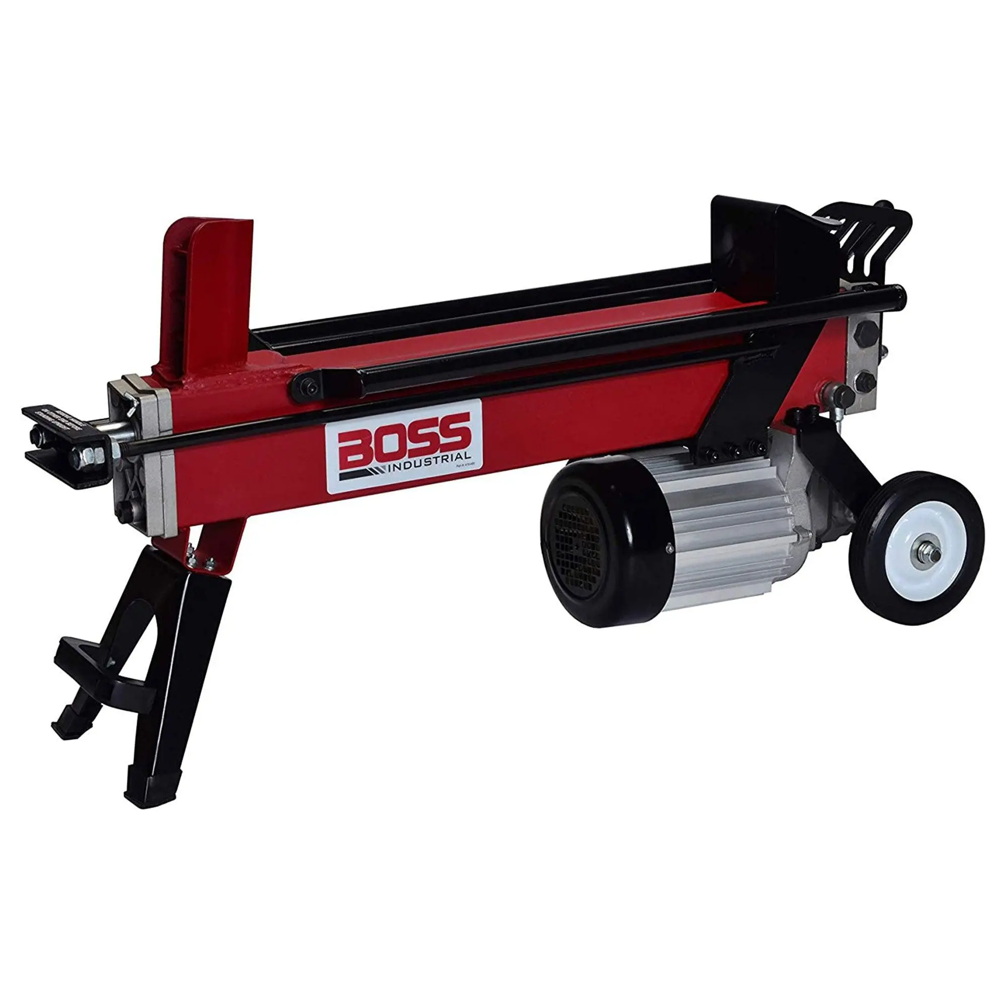 Boss Industrial 5 Ton Lightweight Portable Hydraulic Electric Home Log Splitter Boss Industrial 5 Ton Lightweight Portable Hydraulic Electric Home Log Splitter