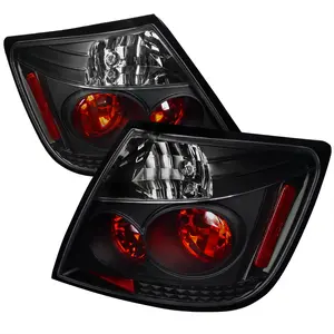 2004-2010 Scion tC Tail Lights (Matte Black Housing/Clear Lens)