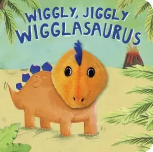 USED-Wiggly, Jiggly, Wigglasaurus (Finger Puppets) by Becky Wilson (Unknown)