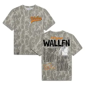 Mossy Oak Bottomland Wallen Shirt, Wallen Concert Graphic Shirt Camouflage Pattern