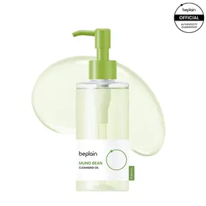 [beplain Official] Korea's No.1 Mung Bean Cleansing Oil 200ml | Lightweight Hydrating Powerful Gentle All Skin Types Makeup Remover Moisturizing Moisture Cosmetic Moisturize Korean Moisturizer