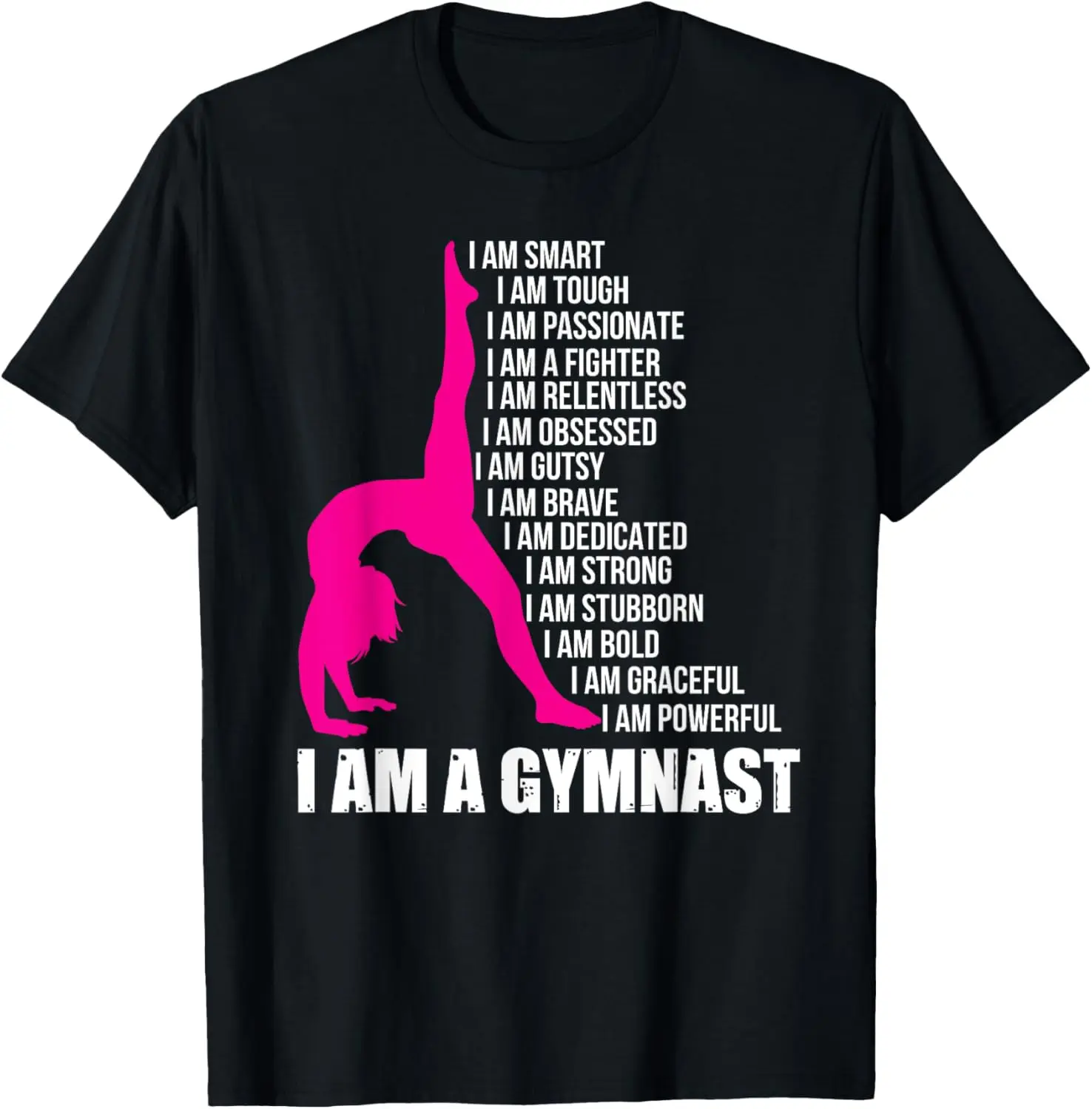 I Am A Gymnast Funny Handstand Gymnastics Gift Women T-Shirt