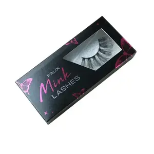 【Not For Sale】Girls Glow Soft Mink Eyelashes 3D Curl Winged End Eye Elongated Fake Lashes Thick Handmade Natural False Eyelash