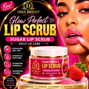 GLOW PERFECT LIP SCRUB .