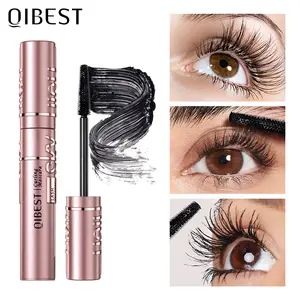 Mascara waterproof, sweat-proof, no smudging, long, thick, curling, lengthening, double-effect styling mascara  Cosmetic