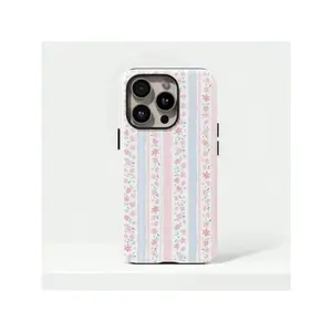 Love Shack Fancy floral Coquette girl phone case, suitable for iPhone 17, 16, 15, 14, 13, 12, 11, Pro Max, as well as X, XS, XSMAX, XR, 7/8P models, also compatible with Samsung models, handheld device back protection phone accessory