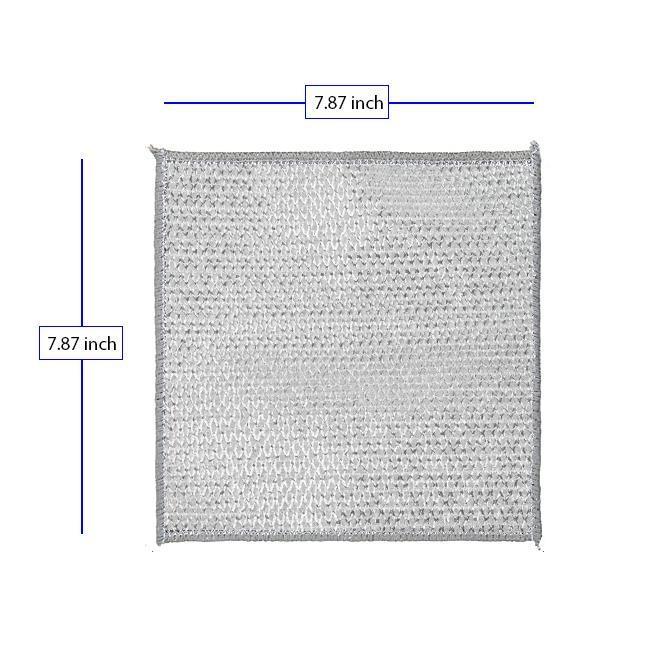 Microfiber dishwashing cloths 40 Counts Single Layer Non-Scratch Wire Dishcloths for Wet & Dry Use Gentle Cleaning Material Efficient Design