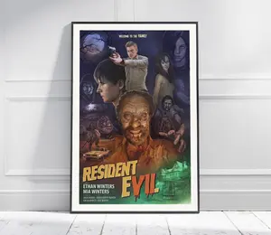 Resident Evil 7 Poster Horror Game Art Print (NO FRAMED)