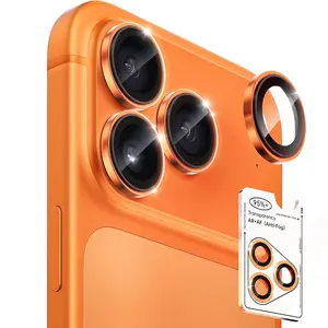 2-Pack Lens Protection Film for iPhone 17 Pro Max/17pro/16 Pro Max/16 Pro/15 Pro Max/14 Pro Max/14 Pro/13/12/11, Ultra-Clear Anti-Fog Tempered Glass