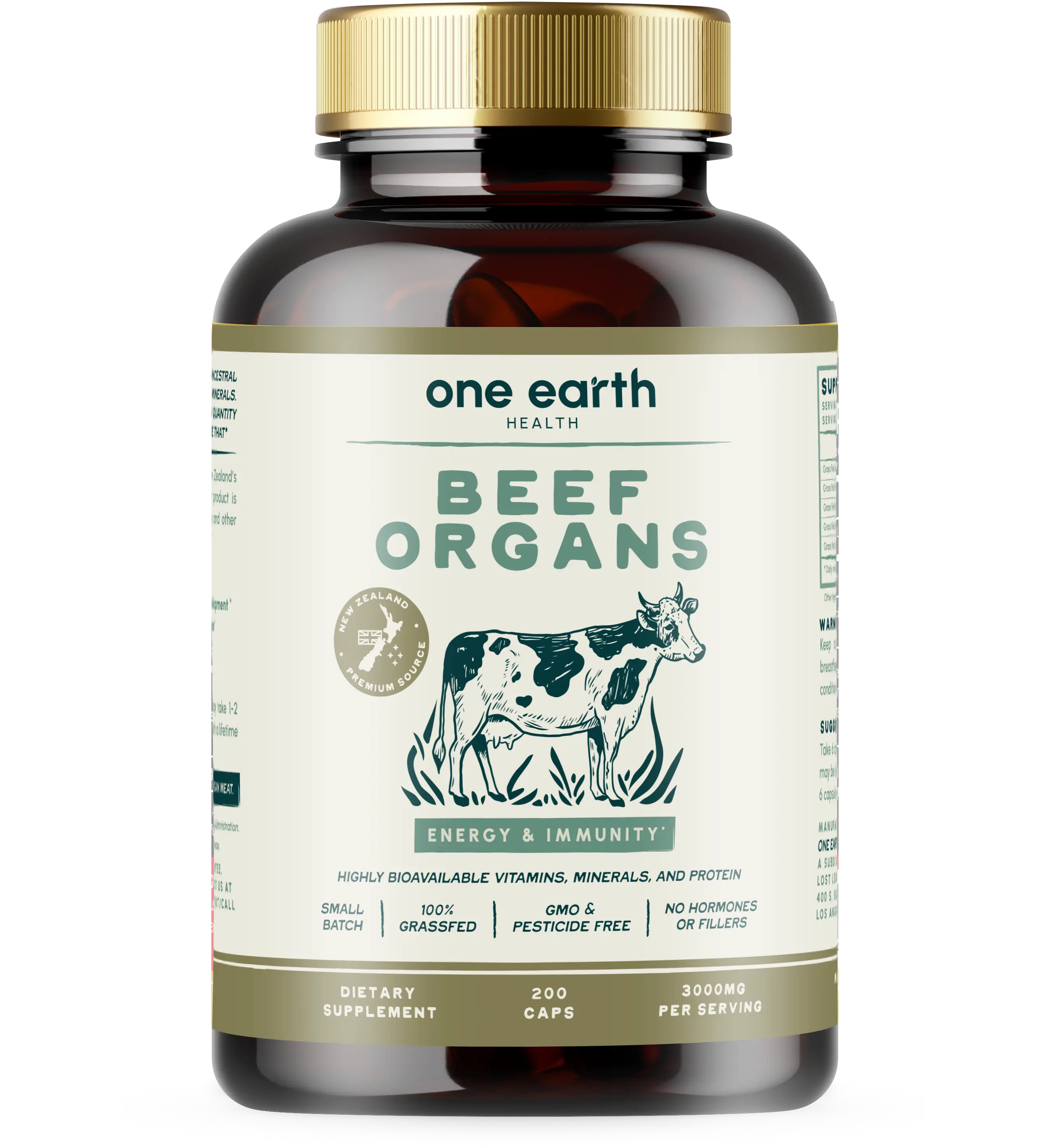 New Zealand 100% Grass Fed Beef Organs – Liver, Heart, Kidney, Pancreas and Sple...