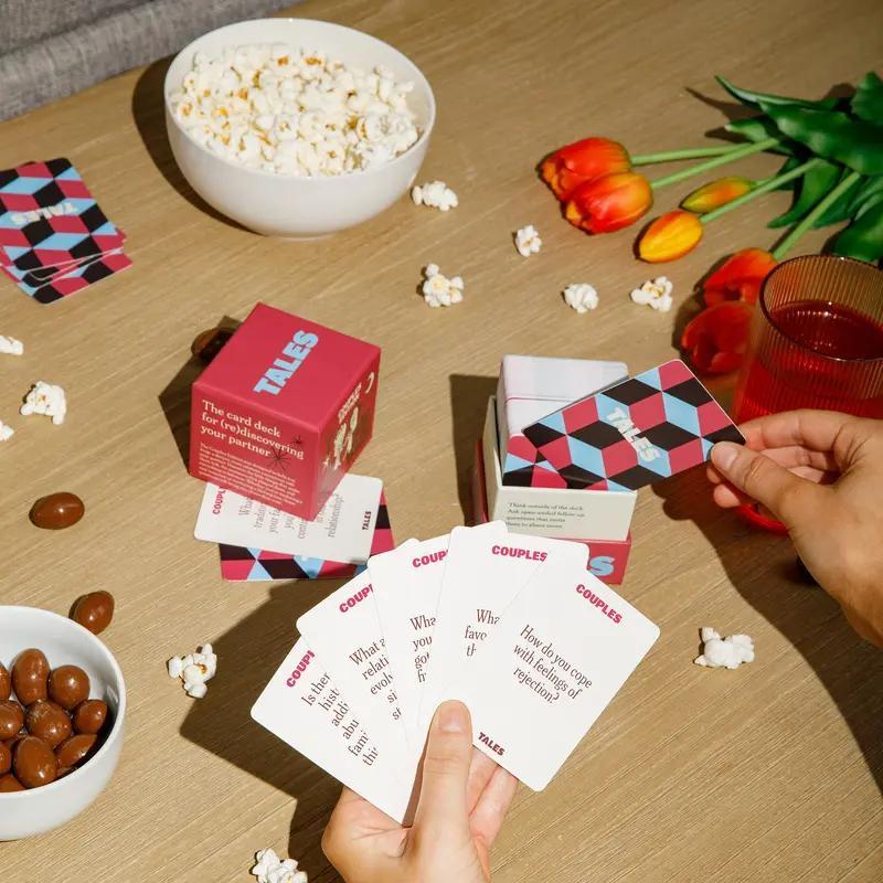 TALES Couples Edition - 150 Curated Questions for Deepening Your Connection & Creating Lasting Memories - Perfect for Every Stage of Your Relationship