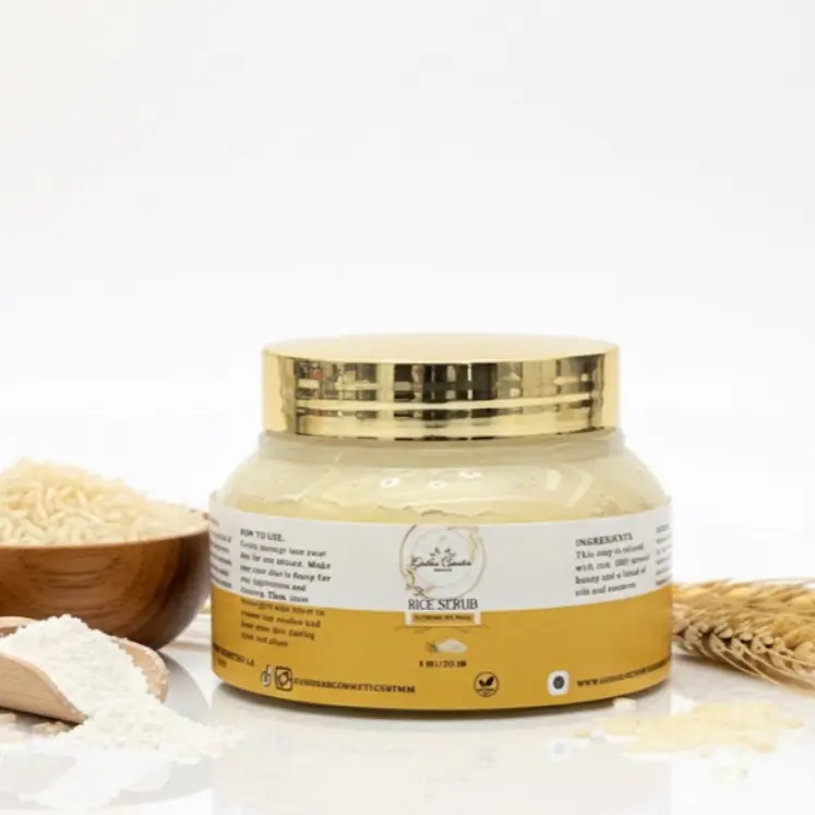 Rice Scrub for Gentle Exfoliation and Skin Smoothing - Body Care