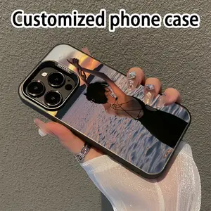 DIY custom shockproof phone case compatible with iPhone 17/16/15/14/13/12 Pro Max Plus, supporting personalized photo customization and advanced protective features. It’s an excellent gift for friends and family—perfect for gifting or personal use. Person