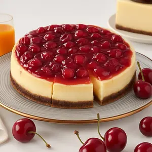 Andy Anand's Sugar Free Cherry Cheesecake: A Taste of Heaven, No Sugar Added! 9" (3.4 lbs)