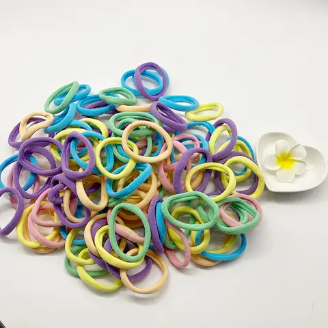 High Elasticity Headband, Durable Rubber Band for Tying Hair, No Damage to Hair, No Trace Hair Accessories, High Ponytail