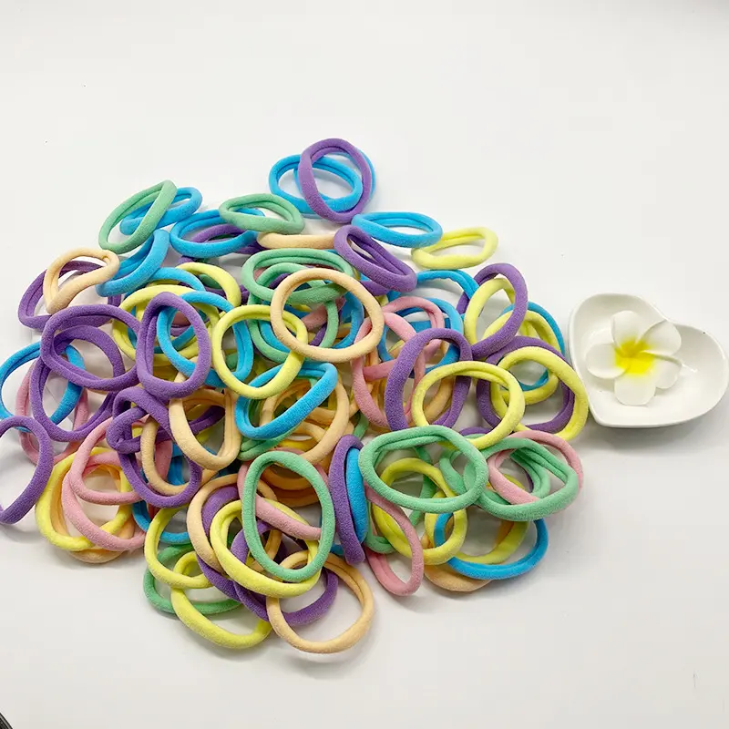 High Elasticity Headband, Durable Rubber Band for Tying Hair, No Damage to Hair, No Trace Hair Accessories, High Ponytail
