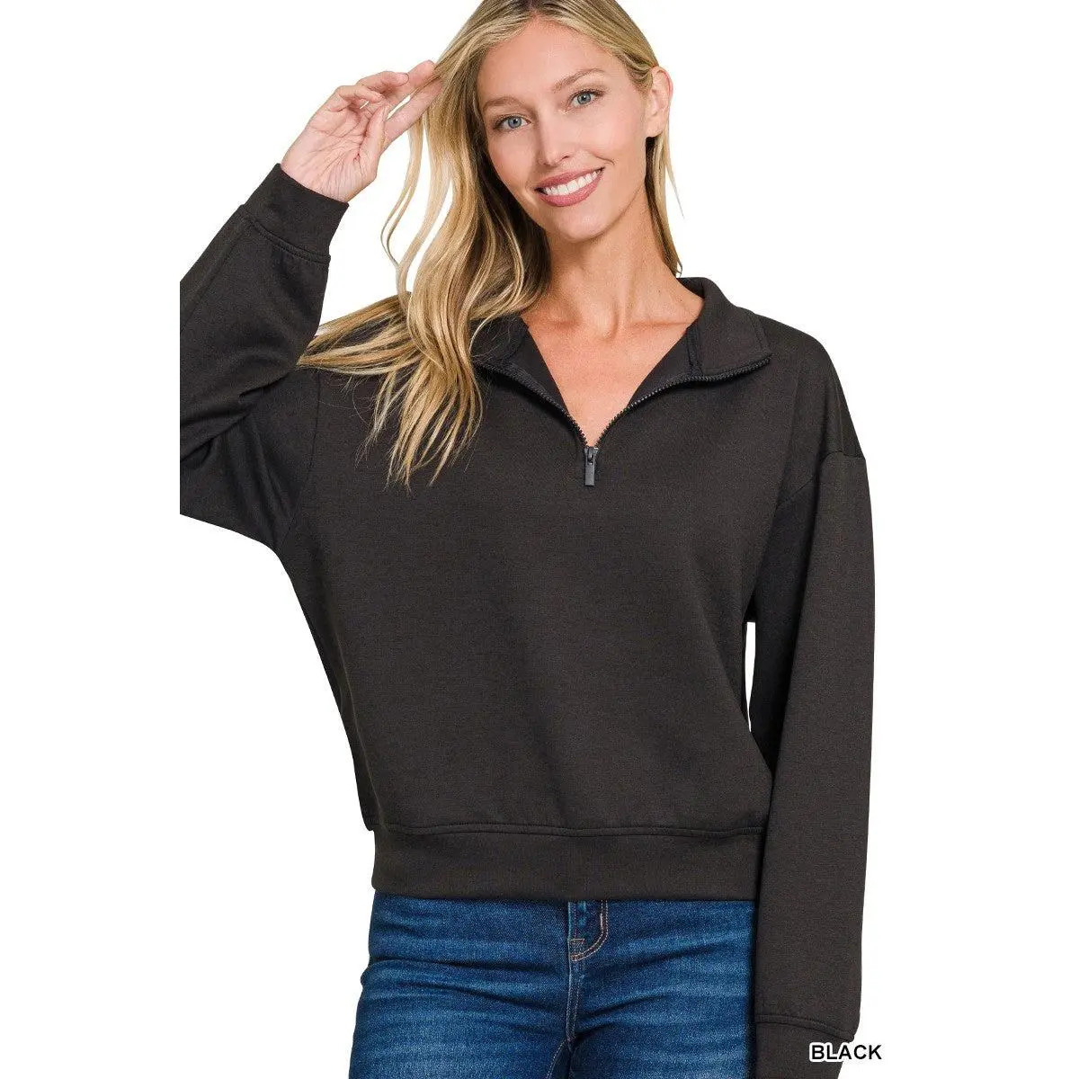 Scuba Black Zip