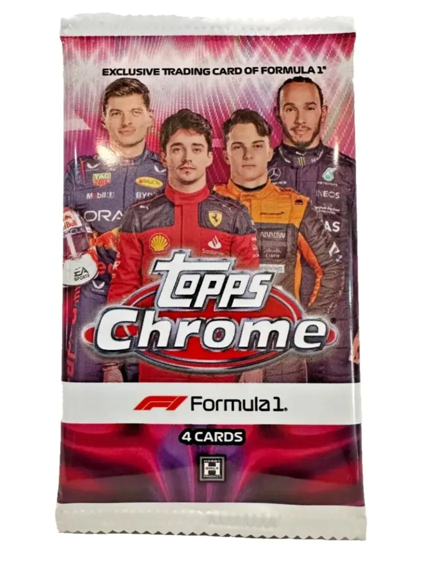 2023 TOPPS CHROME - FORMULA 1 - SINGLE PACK OPTION