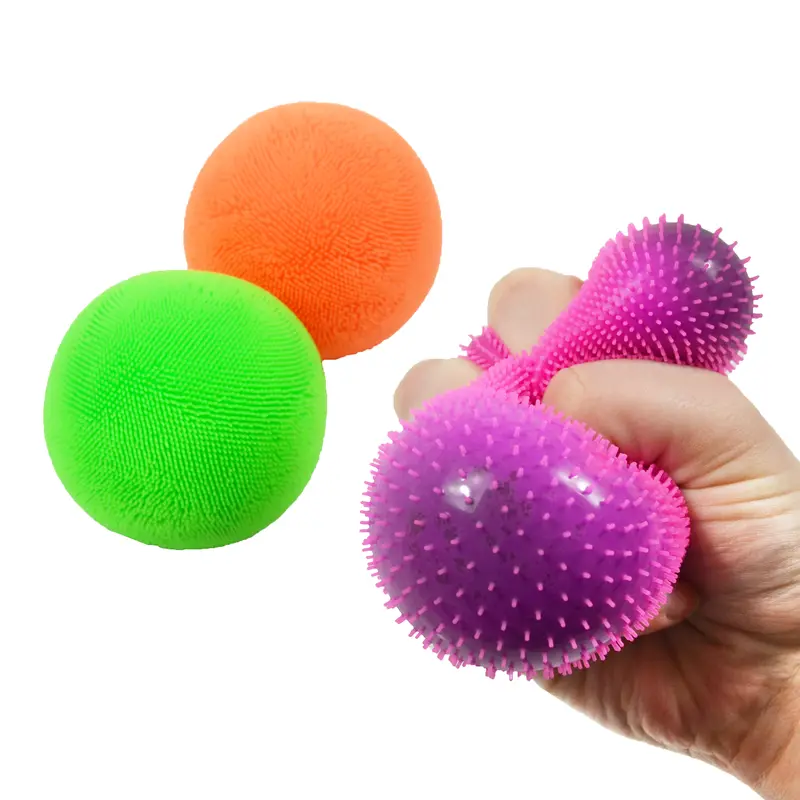 Fuzzy Color Changing Squeeze Ball