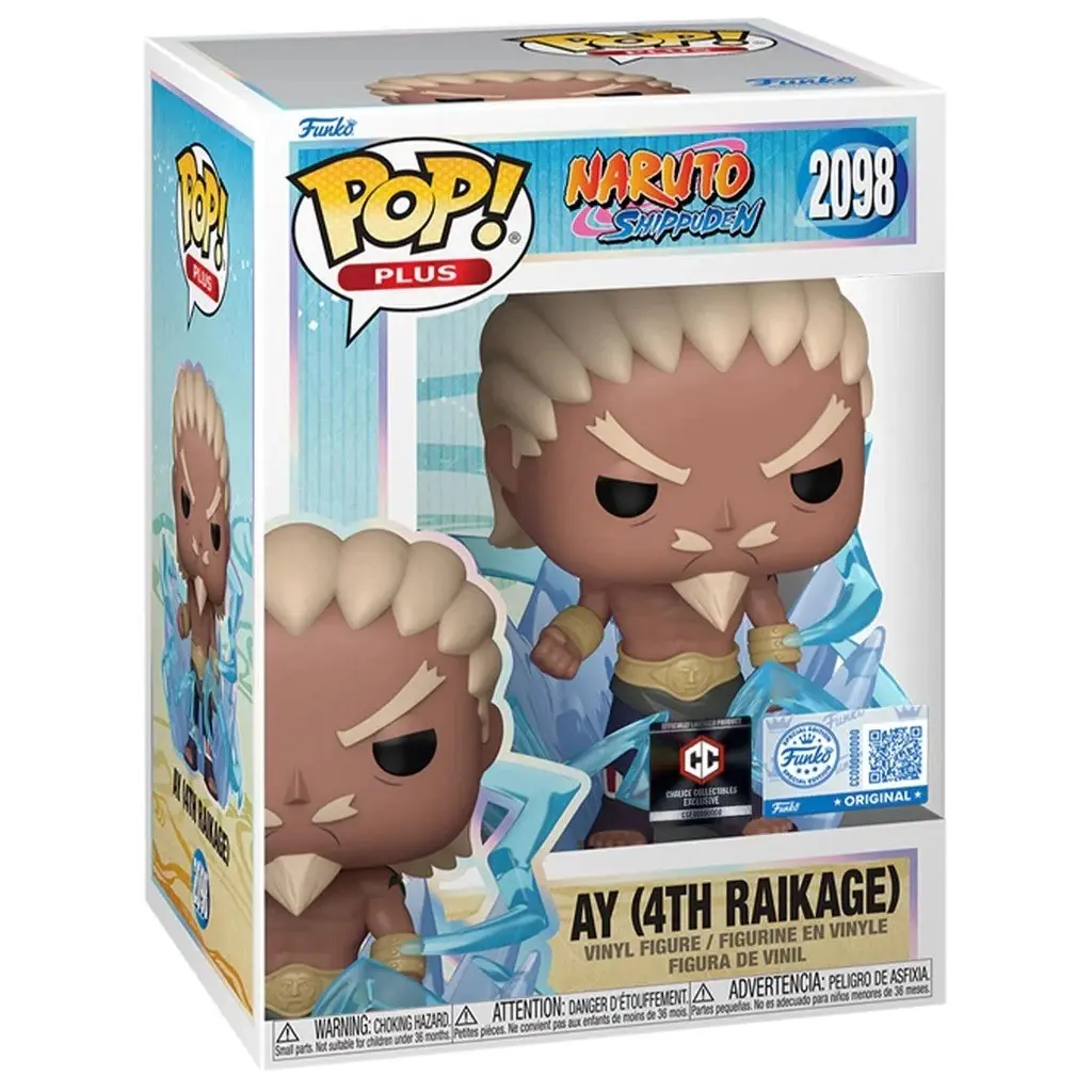Funko Naruto 4th Raikage Ay New Exclusive Chalice-Design Vinyl Figure, Chalice Collectibles Numbered #2098, Collectible Statue for Fans of the Series, Authentic Collectible