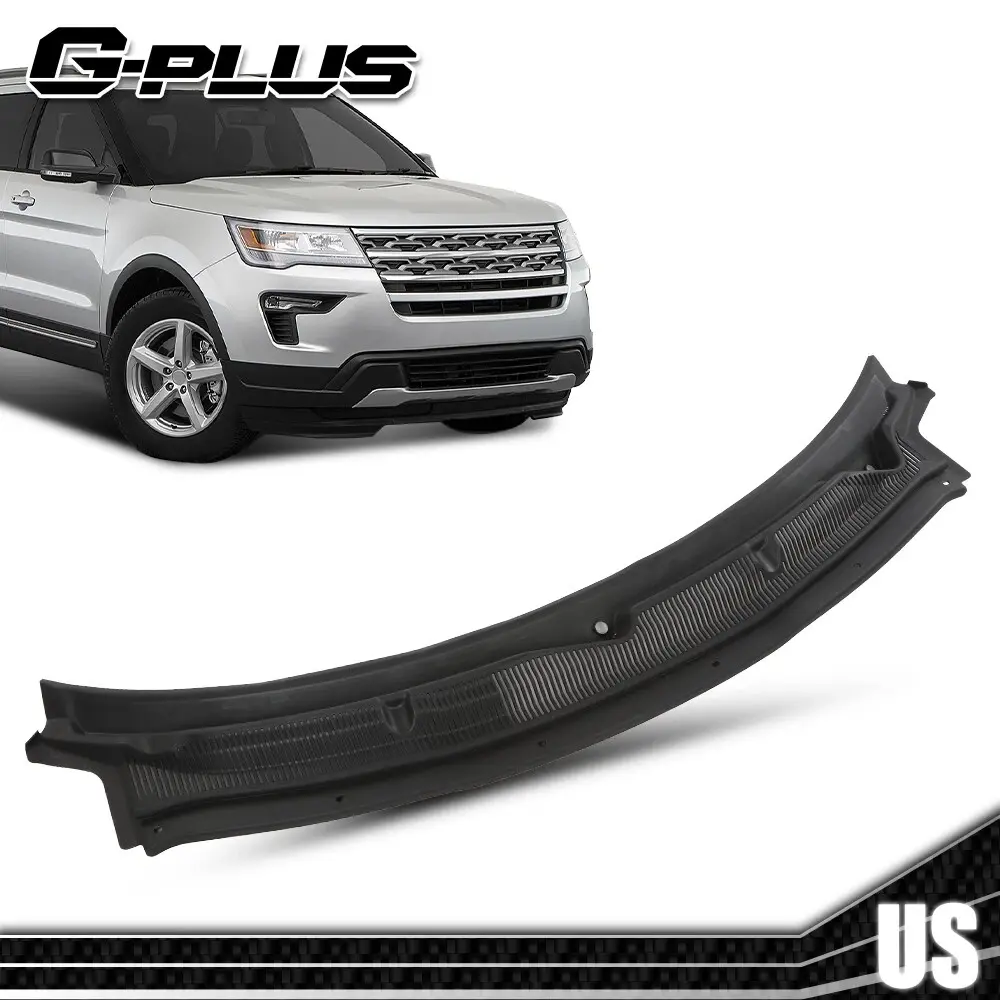 G-PLUS Windshield Cowl Grille Visor - High Quality & Durable Wind Deflector, Direct Replacement for 2011-2019 Ford Explorer, OE Part # BB5Z78022A68AA, Car Exterior Accessory