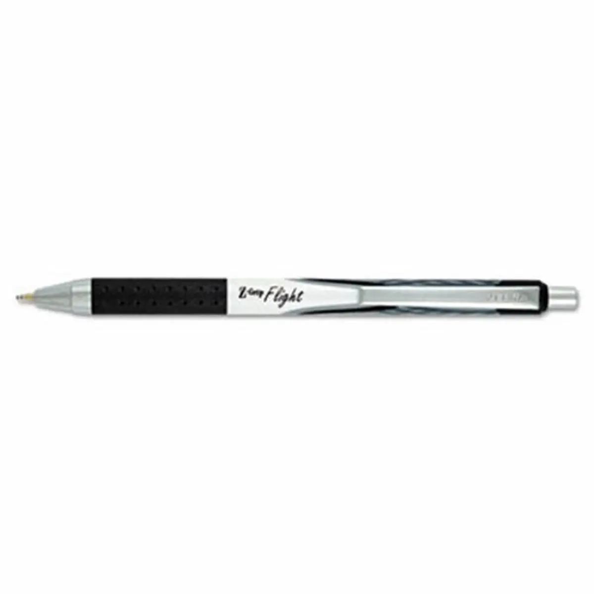 Zebra Pen Corporation  Z-Grip Retractable Flight Pen, Black - 1 Dozen, Ballpoint Pen Set, Smooth Writing Pens