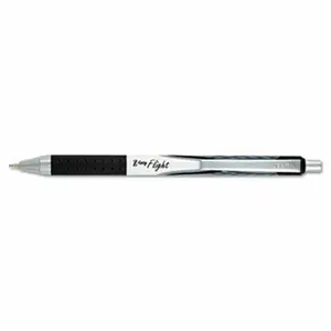 Zebra Pen Corporation  Z-Grip Retractable Flight Pen, Black - 1 Dozen