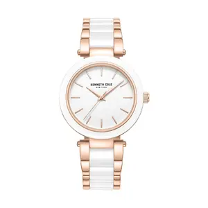Kenneth Cole New York Women's Modern Two-Tone Ceramic Watch