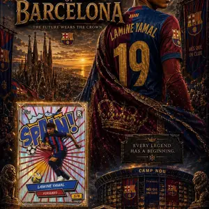 Lamine Yamal 2024 Panini Barcelona Parallel – SP /8